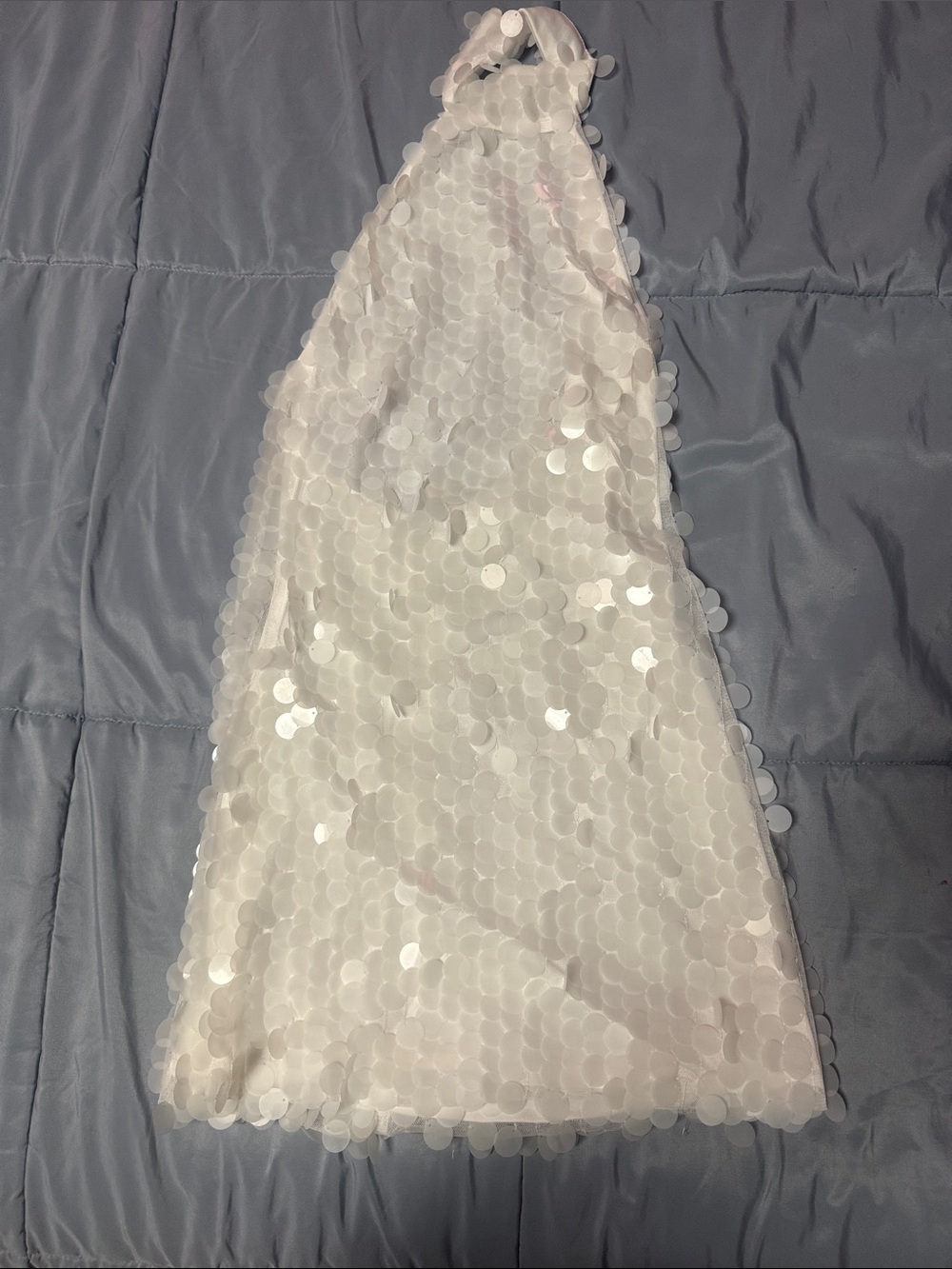 12th Tribe Vera White Payette Mini Dress